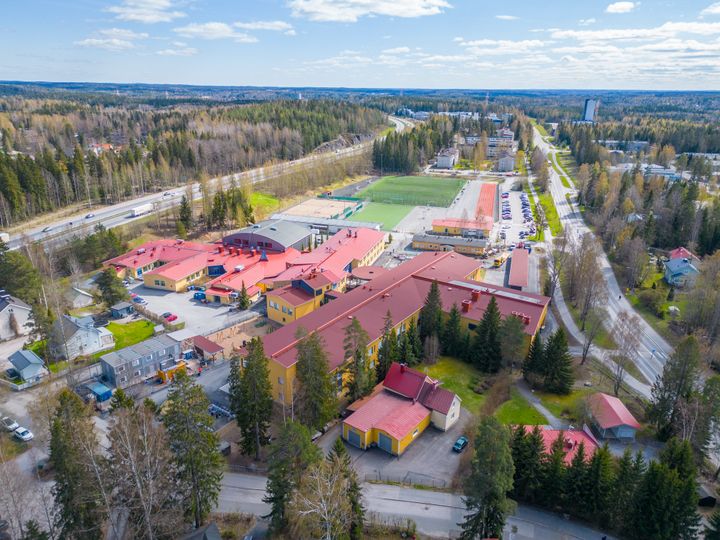 Sääksjärven koulukeskus uudistui.