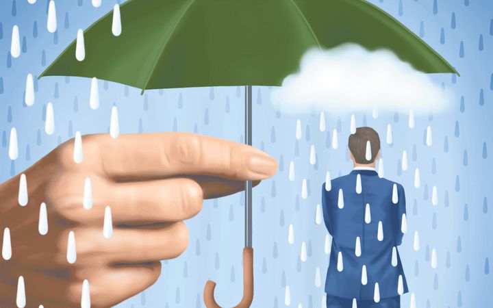 Piirroskuvassa%20on%20ihmishahmo%20vesisateessa%20sateenvarjon%20alla.