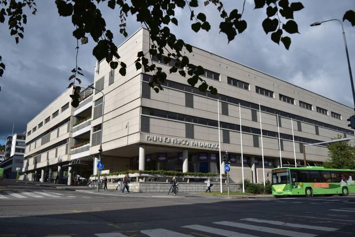 Kuvassa Jyväskylän kaupunginkirjasto