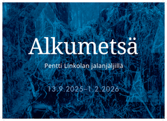 Näyttelyilmeen on luonut Taneli Eskolan valokuvan pohjalta Jarkko Mäki-Kojola / GKM.