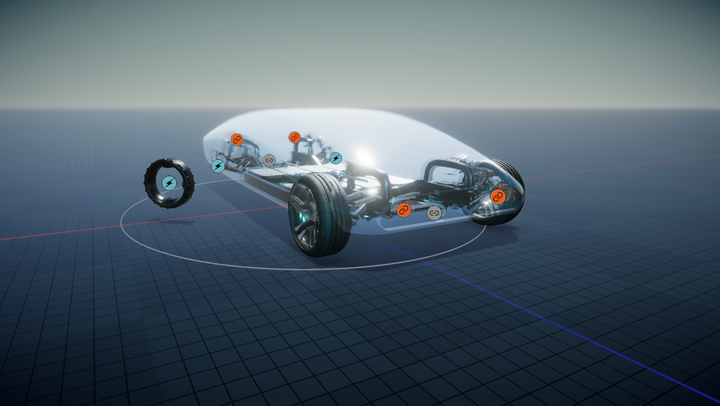 DonutOS tarjoaa kaikenkokoisille ajoneuvovalmistajille mahdollisuuden suunnitella koko ajoneuvon yhtenä digitaalisena kokonaisuutena.