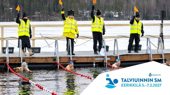 Talviuinnin SM-kisat uidaan Eerikkilässä helmikuussa 2027.