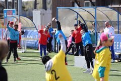 Respect Cup 2025 alkoi yhteisellä lämmittelyllä.