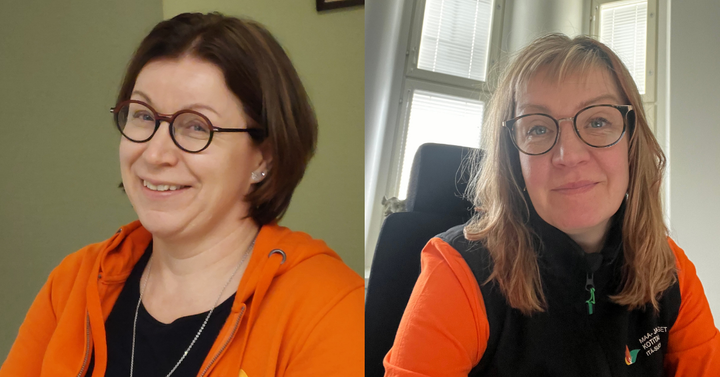 Yhdistysten hallitukset ja Maa- ja kotitalousnaisten piirikeskusten johtokunnat ja hallitukset ovat valinneet Järvi-Suomen Maa- ja kotitalousnaisten toiminnanjohtajaksi nyt Keski-Suomen Maa- ja kotitalousnaisten toiminnanjohtajana työskentelevän Eeva-Liisa Kivimäen (vasemmalla). Varatoiminnanjohtajaksi on valittu Itä-Suomen Maa- ja kotitalousnaisten varatoiminnanjohtajana työskentelevä Heli Sulola.