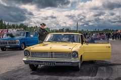 Mikko Vesalainen ja Las Palpas Racingin 66' Chevy Nova on ollut iskussa No Prep -kauden alkupuoliskolla.