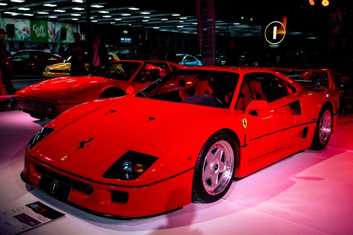 Täysin uuden Superautot-alueen ikoninen Ferrari F40 oli kenties yksi ACS26'n kuvatuimmista autoista sosiaaliseen mediaan.
