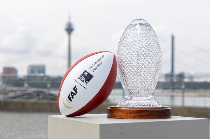 2026 IFAF Flag Football World Championships Ball & Trophy
