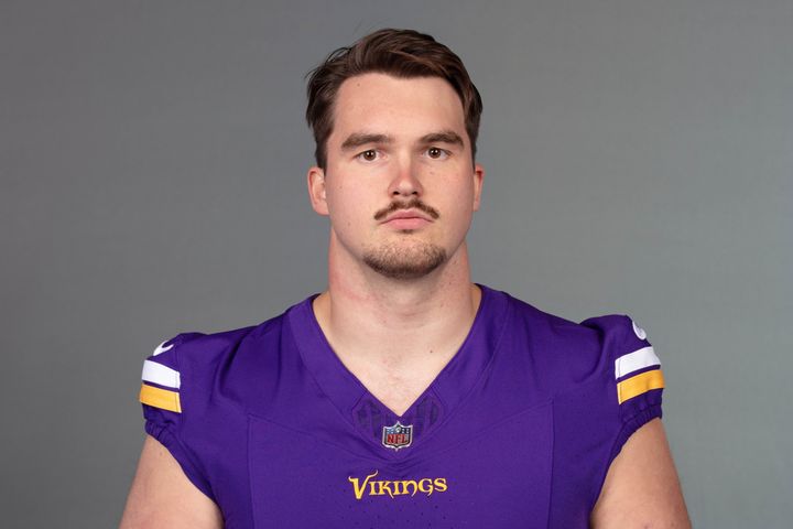 Edward Vesterinen viikonloppuna Vikingsin tulokasleirillä