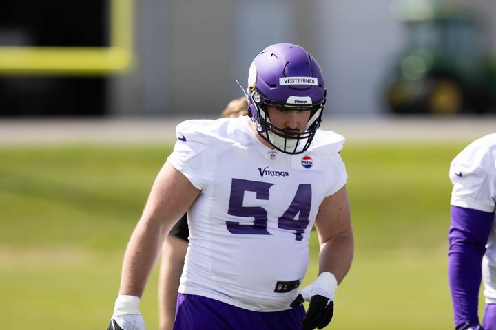 Edward Vesterinen Vikingsin tulokasleirillä 2026