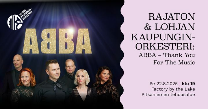 Ensimmäinen kulttuurikyyti kuljettaa Factory by the Lake festivaaleille Abba-konserttiin