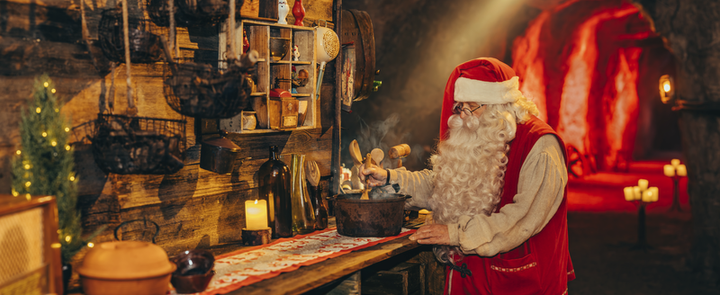 Joulupukki Lohjan Tytyrissä