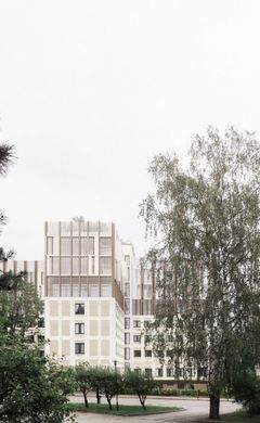 Aalto-yliopiston opiskelija Suvi Heinosen havainnekuva Monkolan sisäänkäynnistä tulevaisuudessa.