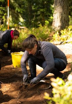 arkeologian kenttäkurssi elokuussa