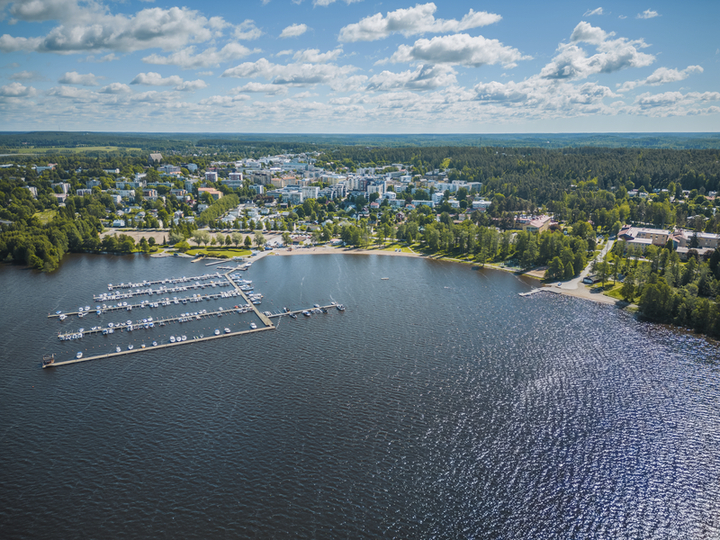 Ilmakuva Aurlahdesta