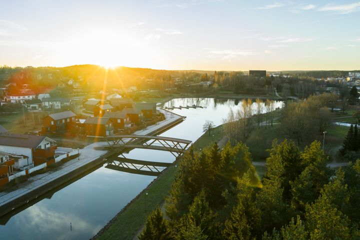 Paraisten Kirkkosalmi on Merelta merelle- projektin ydinaluetta.
