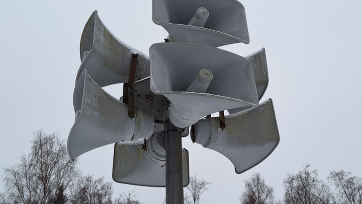 Väestön varoittaminen on yksi pelastuslaitoksen lakisääteisistä tehtävistä. Arkistokuva.