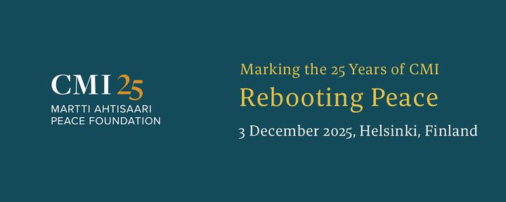 Kuvassa tilaisuuden banneri.