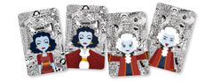 The new Crypto stamp art comes in a total of four different designs: • MOZART, THE MAESTRO - The musical visionary • AMADEUS, THE PRANKSTER - The mischievous spirit behind the genius • LAMARR, THE STAR - The glamorous screen icon • HEDY, THE MIND - The brilliant inventor of modern communication.