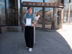 Suomen lastenkulttuuriliiton kevätkokouksessa liiton kunniajäseneksi kutsuttiin Pilvi Kuitu