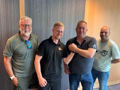 Kuvassa vasemmalta: Rami Rintanen, Toni Lukkari, Mikko Rohila ja Teemu Viitala