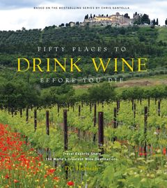 Kirjan kustantajan sivuilla kerrotaan, että Fifty Places to Drink Wine Before You Die esittelee 50 maailman legendaarisinta paikkaa viinilasillisesta nauttimiseen.