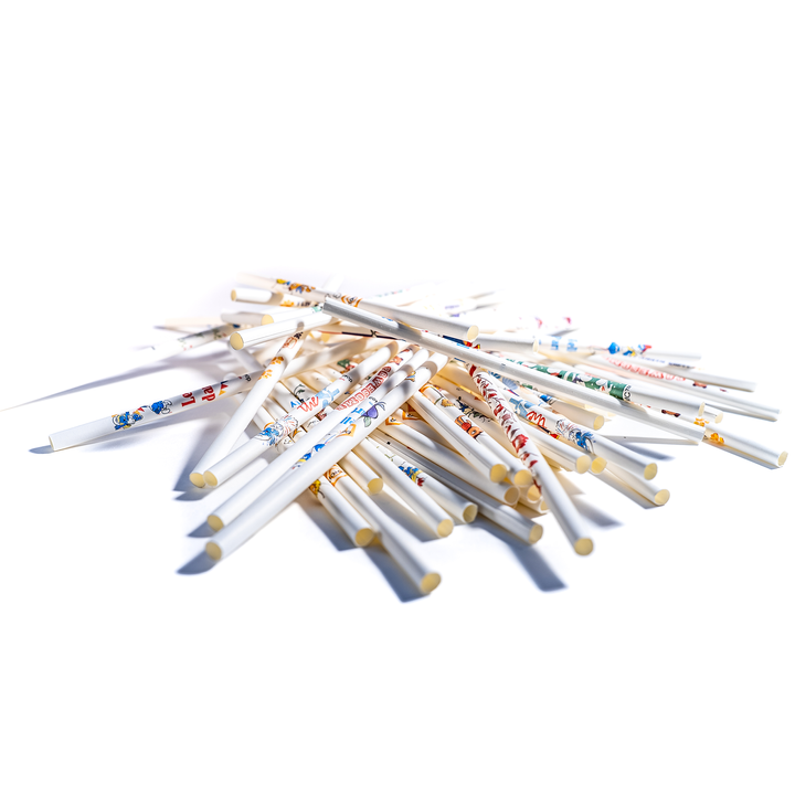 Sustainable branded straws by Dolea | recyclable | great customer experience | like plastic | eco-friendly