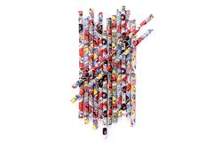 Sustainable Angry Birds straws by Dolea