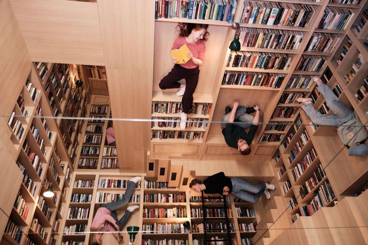 Paradox Museumissa on yli 40 paradoksiin perustuvaa tilaa ja esinettä. Kuva: Paradox Museum