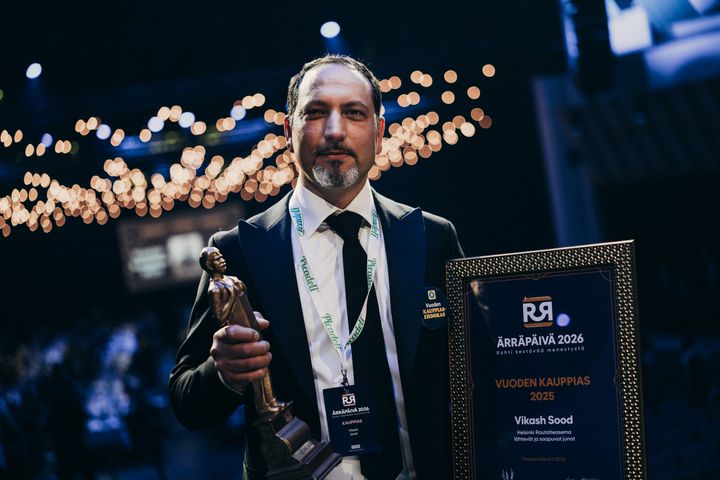 Vikash Sood - Vuoden kauppias 2025 R-kioski