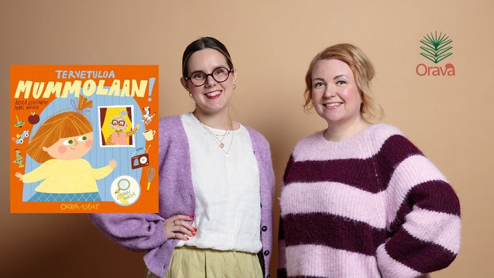 Mari Nikula (vas.) ja Nora Lehtinen tunnustautuvat mummolafaneiksi.