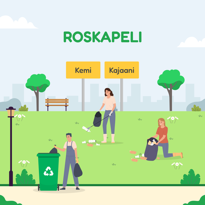 Roskapeli alkaa Kajaanissa ja Kemissä 11. kesäkuuta.