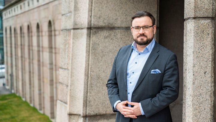 Kansanedustaja Johannes Yrttiaho