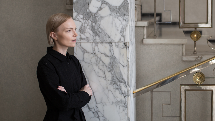 Vasemmistoliiton puheenjohtaja Minja Koskela