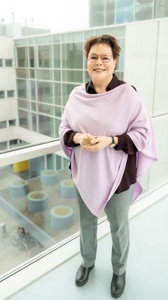 Benita Heiskanen lähikuvassa.