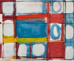 Irma Salo Jægerin "First draft for a world flag" -teos (1968) on keskiössä Norjan Kunstsilo-museoon avattavassa näyttelyssä. Kuva: Irma Salo Jæger / BONO 2025