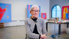 96-vuotiaan Irma Salo Jægerin teoksia pääsee ihastelemaan pian Norjan Kunstsilo-taidemuseossa. Myös toinen suomalaistaiteilija, Birger Carlstedt, saa museoon oman näyttelynsä. Kuva: Mediaservice Kunstsilo