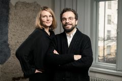 Kristiina Kuusiluoma ja Martino De Rossi.