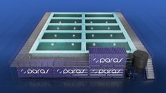 Modulaarinen Paras Precision HFS -kalanviljelylaitos.