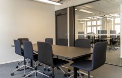 Uuden Private Office -kerroksen toimistot sisältävät myös omat neuvotteluhuoneet.