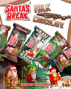 Santa’s Break -tuotteita.