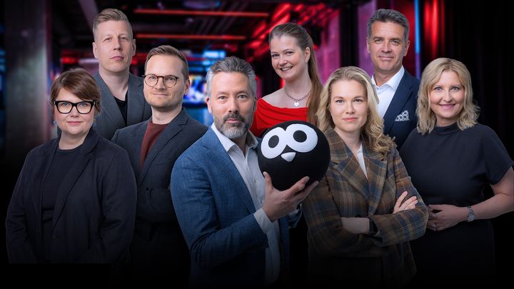 MTV Oy:n johtoryhmä 1.11.2025 alkaen. Kuva: Onni Ojala / MTV Oy