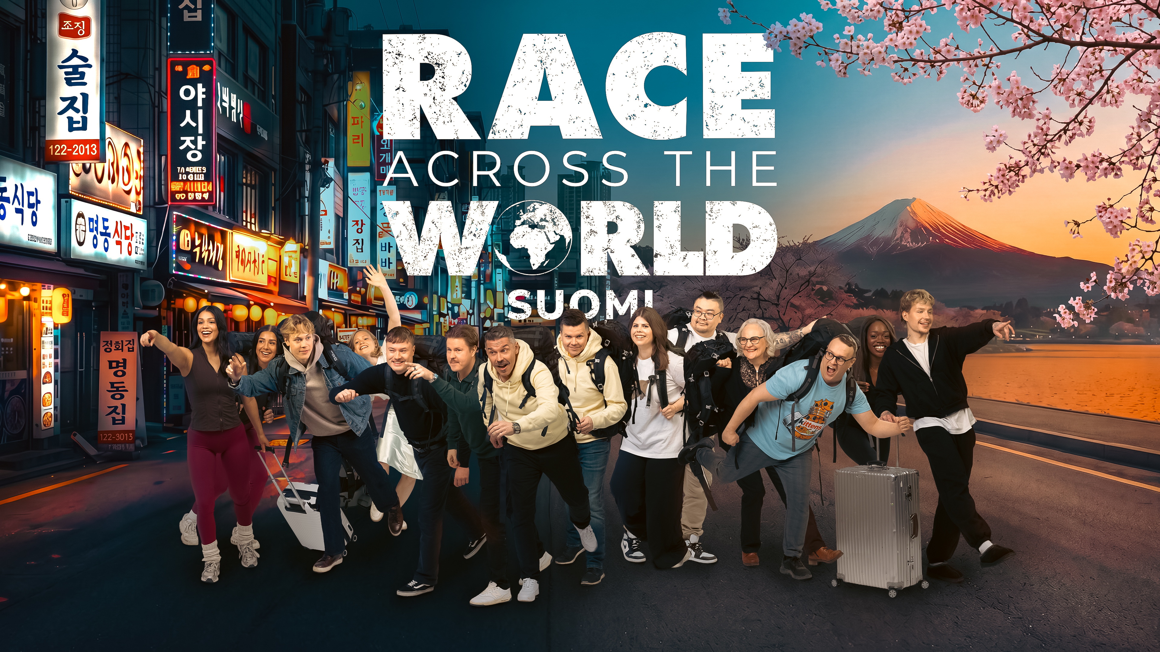 Race Across the World Suomi suuntaa Aasiaan syyskuussa