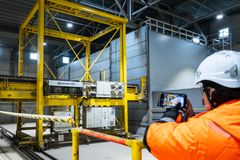 Oikealla olevat Lipa-Betonin betonin kuivatustilat varustetaan Carbonaiden teknologialla.