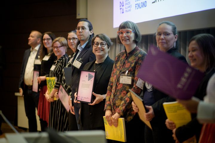 Datatalouden kiinnostavimmat 2026 -kunniamaininnan saaneiden ratkaisujen edustajat