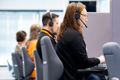 Kuvituskuva Vakka- Suomen Puhelimen asiakaspalvelukeskuksesta.