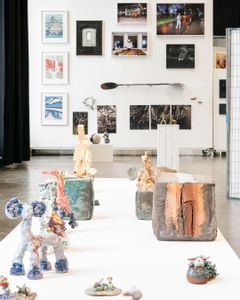 Taideteoksia vuoden 2025 TEOS-tapahtumassa