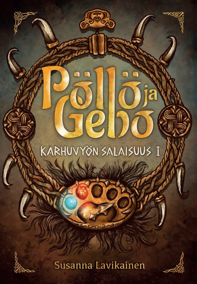 Kansi symboloi pohjoisen mytologian, ikiaikaisten riimujen ja luonnon henkien maailmaa.