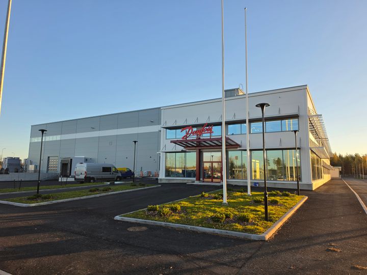 Danfoss Editron uusi tehdas Lappeenrannassa