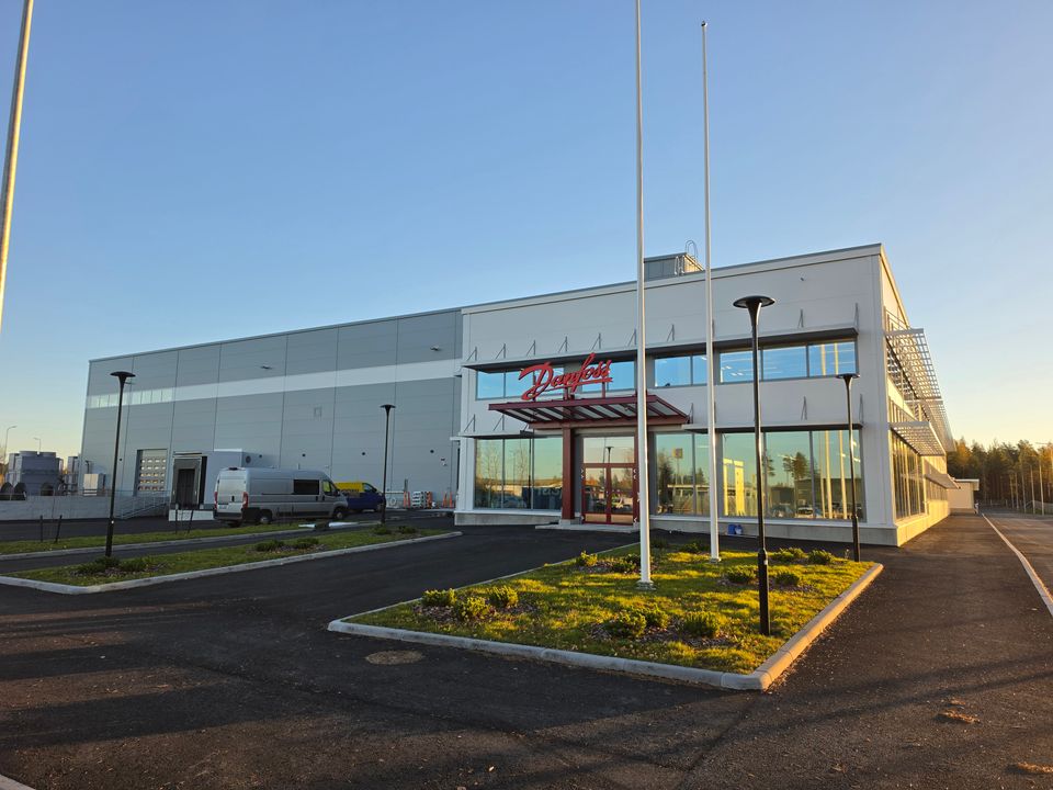 Danfoss Editronin uusi tehdas Lappeenrannassa Danfoss