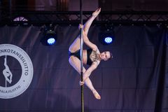 Senior naisten sarjassa Tarja Knuuttila sijoittui viidenneksitoista ja jäi finaalin ulkopuolelle. Kuva SM-kilpailuista 2025